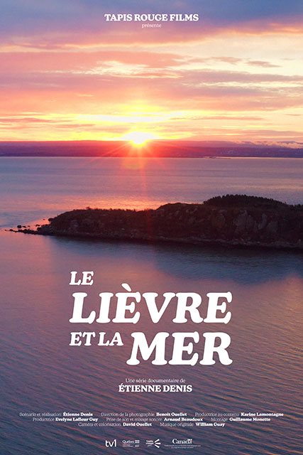 Le lièvre et la mer - Affiche